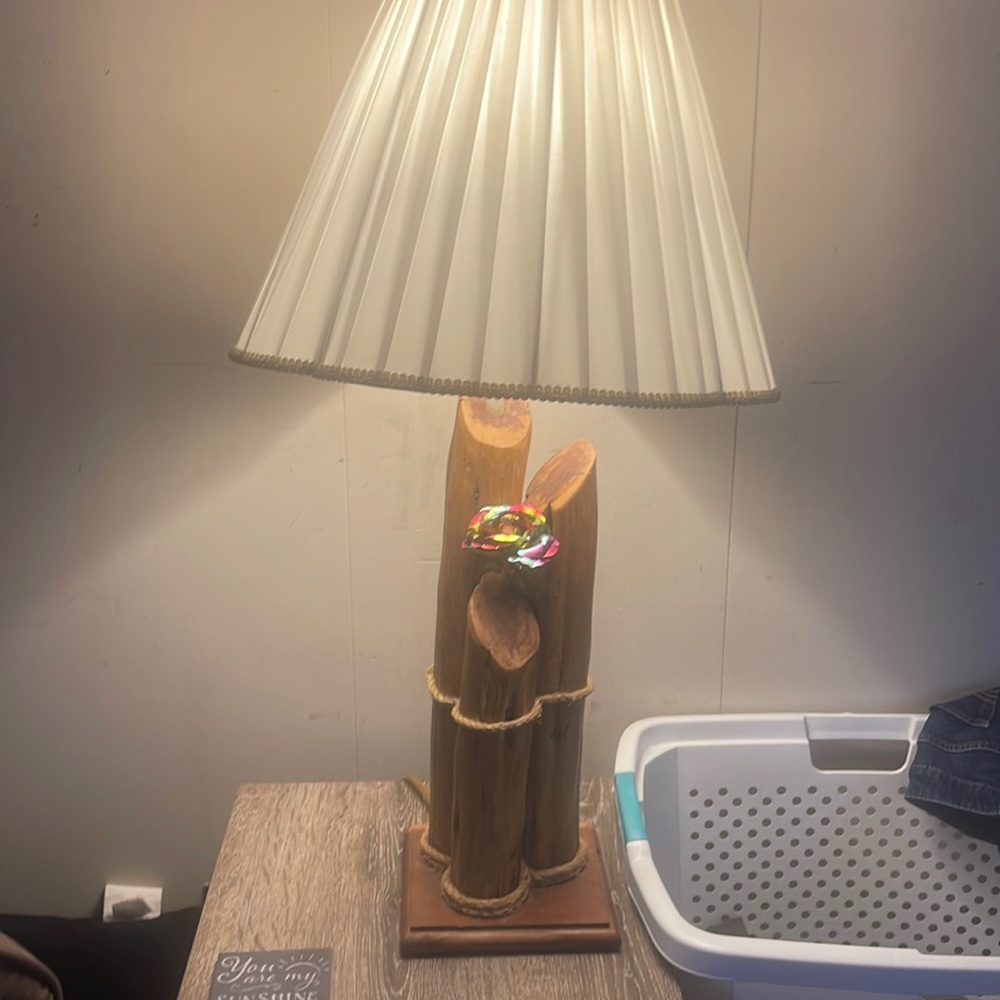 Real wood light lamps